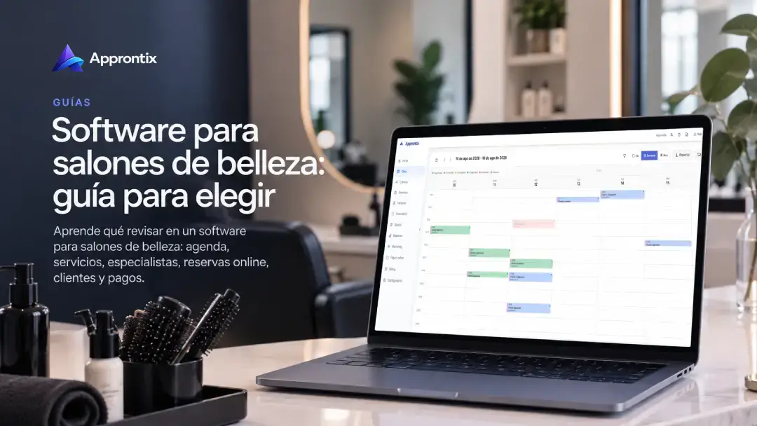 Agenda digital y herramientas para administrar un salón de belleza